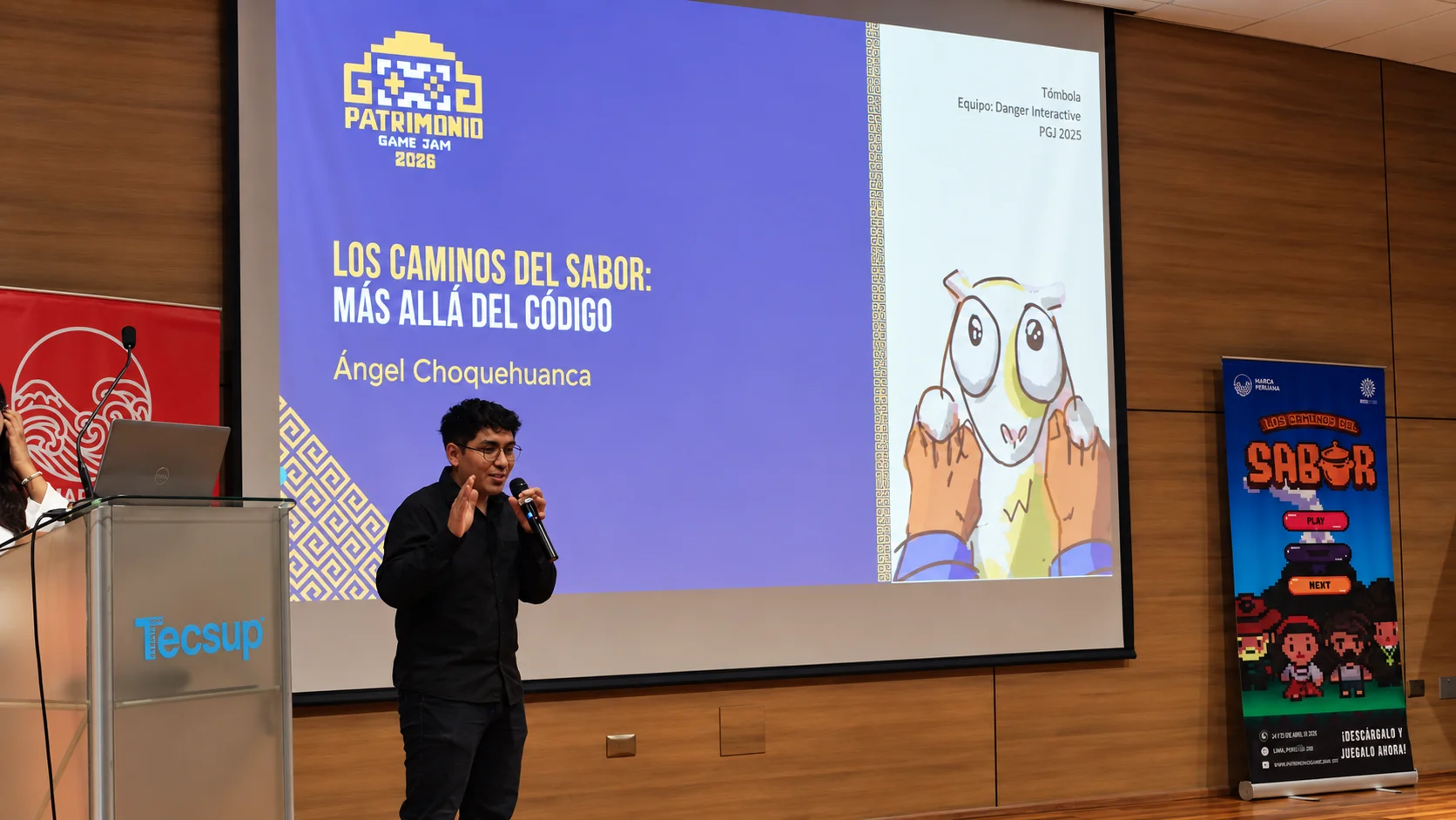 Marca Peruana compartió la experiencia de “Los Caminos del Sabor” en Patrimonio Game Jam 2026